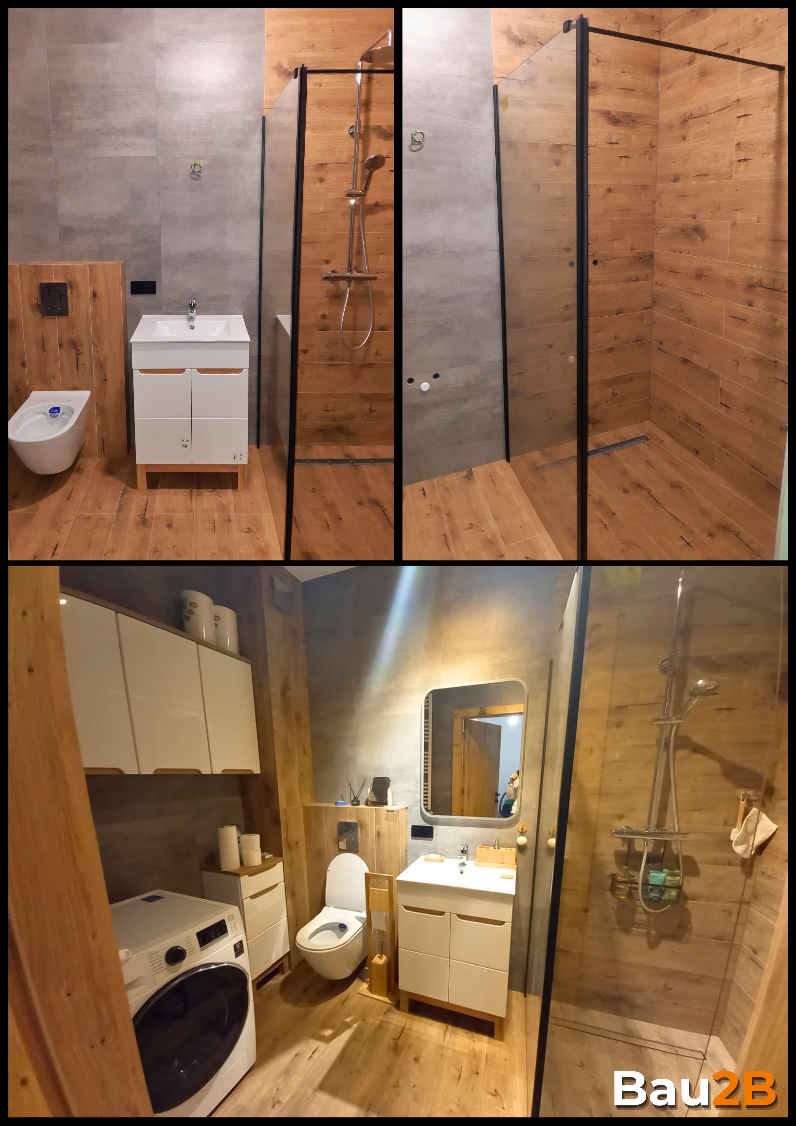 Naturbad Holzoptik